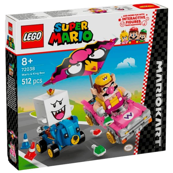 Конструктор LEGO Wario & King Boo Классический/ Розовый photo 1