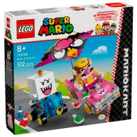 Конструктор LEGO Wario & King Boo Классический/ Розовый
