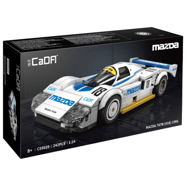 Конструктор CaDa Mazda 787B Автомобиль/ Белый photo 1