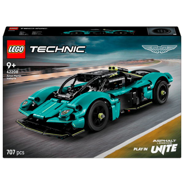 Constructor LEGO Aston Martin Valkyrie Mașină/ Aquamarin photo 1