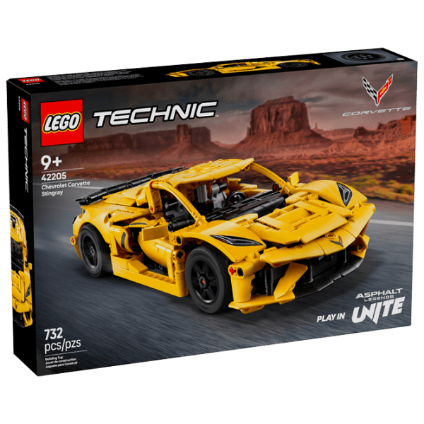 Конструктор LEGO Chevrolet Corvette Stingray Автомобиль/ Желтый photo 1