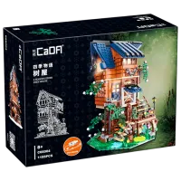 Конструктор CaDa The Four Seasons Tree House Классический/ Коричневый