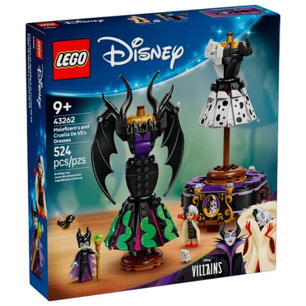 Конструктор LEGO Maleficent's And Cruella De Vil's Dresses Персонаж из фильма/ Черный photo 1