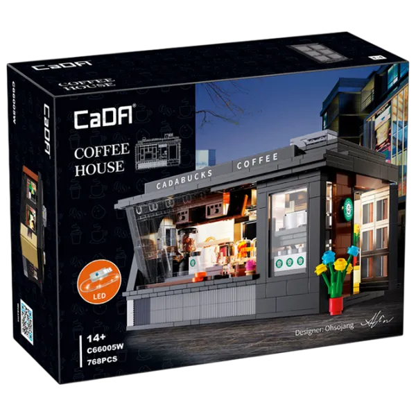 Конструктор CaDa Coffee House Классический/ Серый photo 1
