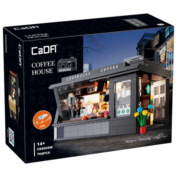 Конструктор CaDa Coffee House Классический/ Серый photo 1
