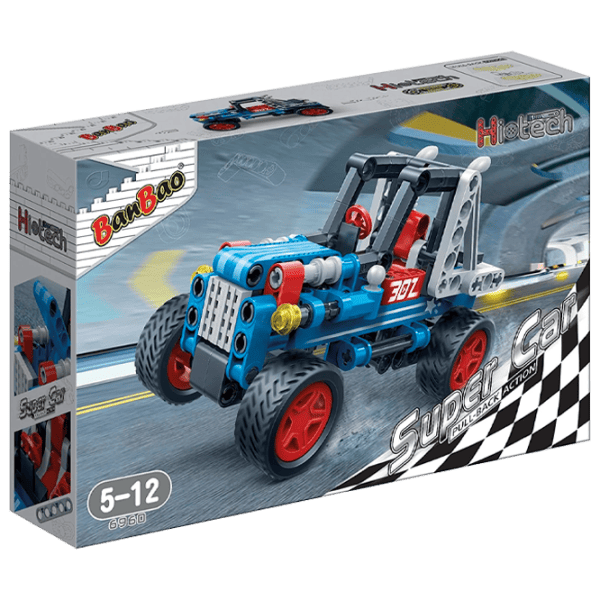 Constructor BanBao Super Car Transport/ Blue photo 1