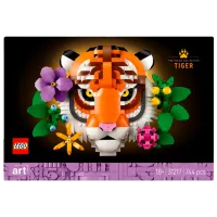 Constructor LEGO Fauna Tiger Clasic/ Orange