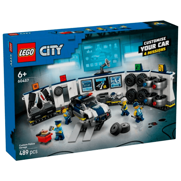 Constructor LEGO Custom Police Garage Clasic/ Blue photo 1