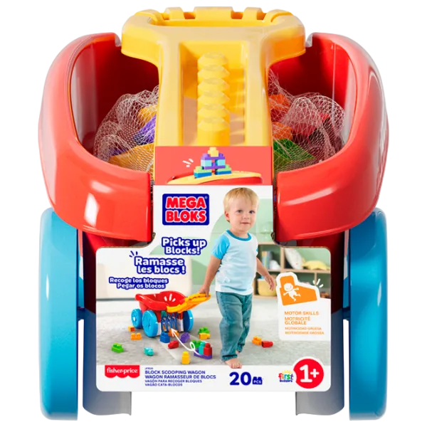 Конструктор Mattel First Builders Классический/ Красный photo 1