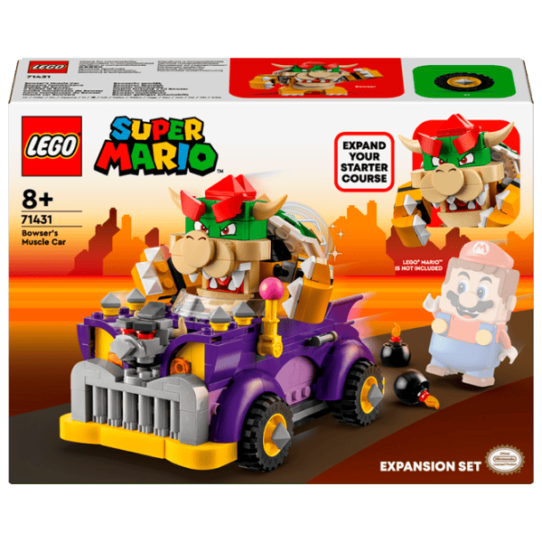 Конструктор LEGO Bowser's Muscle Car Транспорт/ Фиолетовый photo 1
