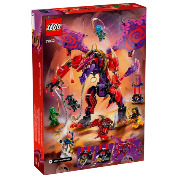 Constructor LEGO Thunderfang Dragon Of Chaos Clasic/ Red photo 1