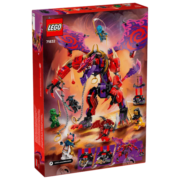 Constructor LEGO Thunderfang Dragon Of Chaos Clasic/ Red photo 1
