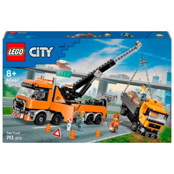 Конструктор LEGO Tow Truck Строители/ Оранжевый photo 1