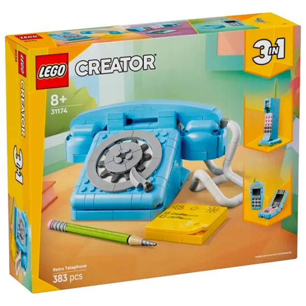 Constructor LEGO Retro Telephone Clasic/ Blue photo 1