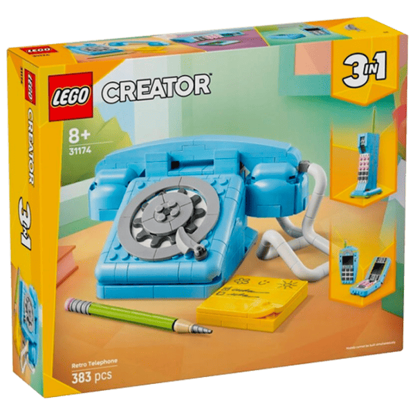 Constructor LEGO Retro Telephone Clasic/ Blue photo 1