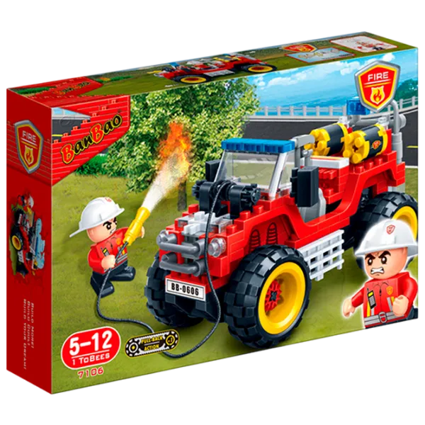 Constructor BanBao Pompierii Clasic/ Red photo 1