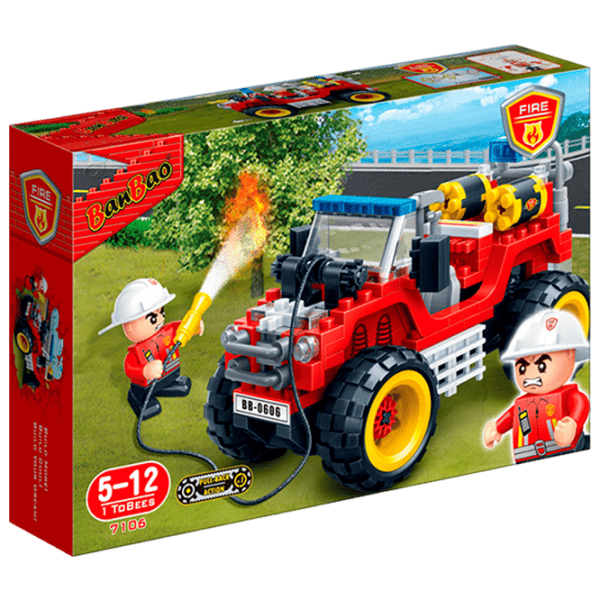 Constructor BanBao Pompierii Clasic/ Red photo 1