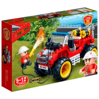 Constructor BanBao Pompierii Clasic/ Red