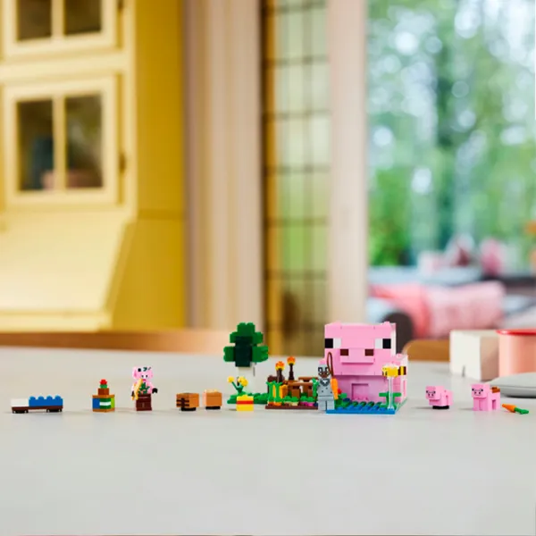 Constructor LEGO The Baby Pig House Clasic/ Pink photo 3