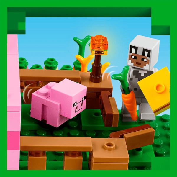 Constructor LEGO The Baby Pig House Clasic/ Pink photo 5