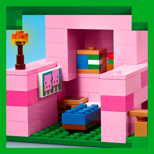Constructor LEGO The Baby Pig House Clasic/ Pink photo 6