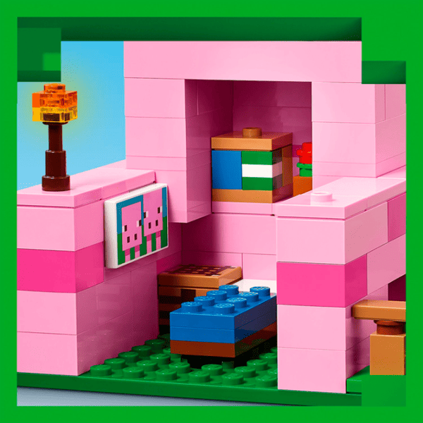 Constructor LEGO The Baby Pig House Clasic/ Pink photo 6