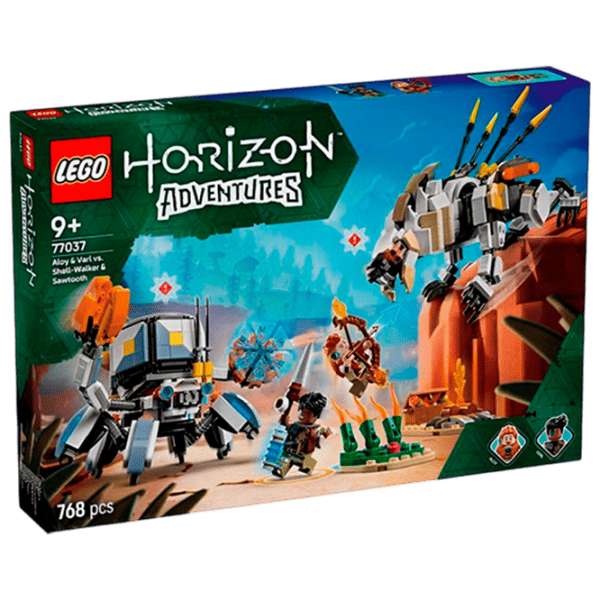 Constructor LEGO Aloy & Varl vs. Shell-Walker & Savtuz Clasic/ Gray photo 1