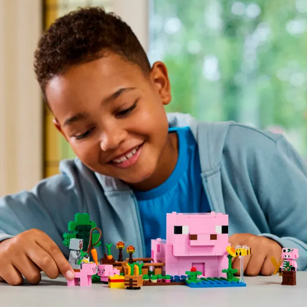 Constructor LEGO The Baby Pig House Clasic/ Pink photo 8