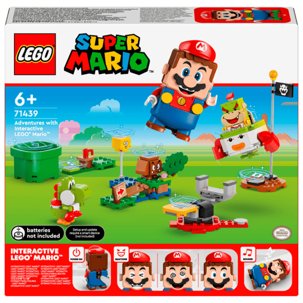 Constructor LEGO Adventures with Interactive Mario Clasic/ Multicolor photo 1