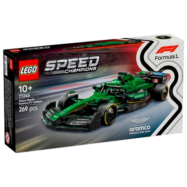 Constructor LEGO Aston Martin Aramco F1® AMR24 Mașină/ Green photo 1