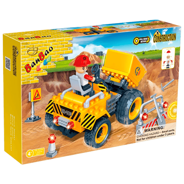 Constructor BanBao Tehnică de construcții Transport/ Orange photo 1