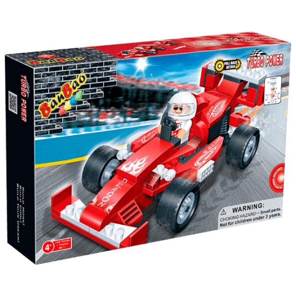 Constructor BanBao Formula 1 Mașină/ Red photo 1