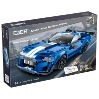 Конструктор с радиоуправлением CaDa Blue Knight - 500 Автомобиль/ Синий