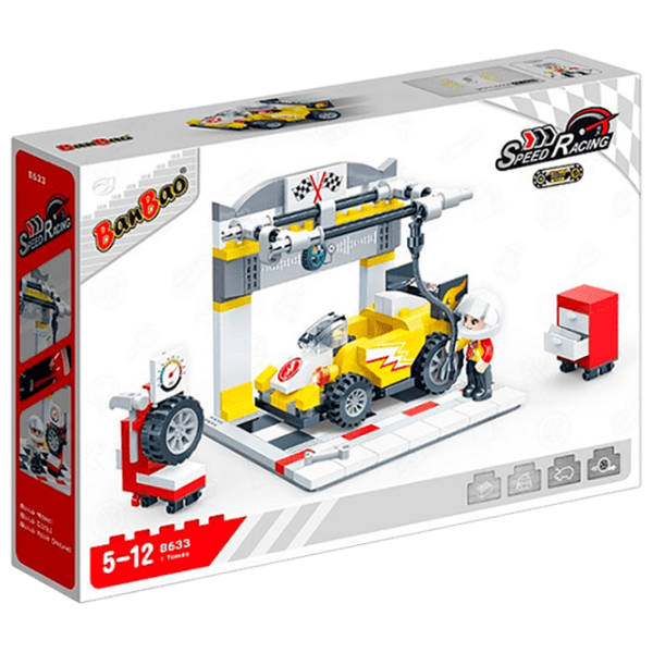 Constructor BanBao Montarea anvelopelor Mașină/ White photo 1