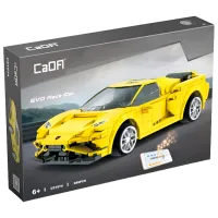 Конструктор с радиоуправлением CaDa EVO Race Car Автомобиль/ Желтый