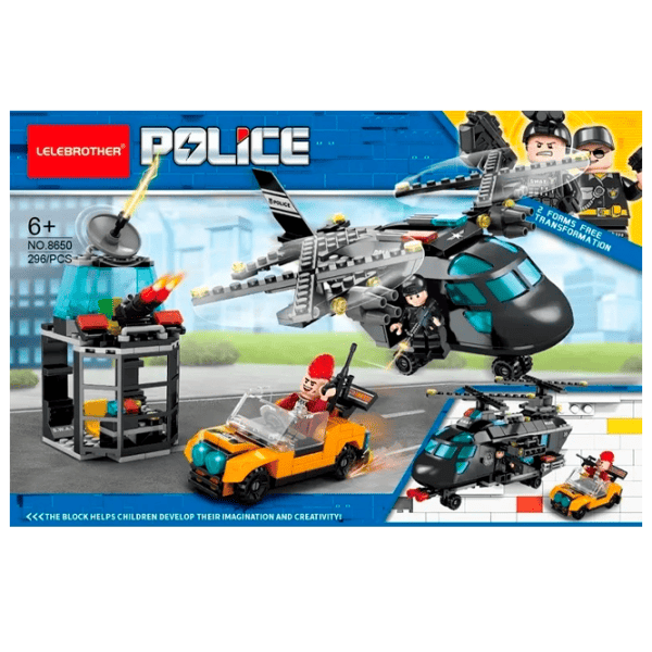 Constructor ChiToys Police Clasic/ Multicolor photo 1