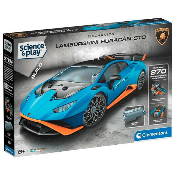 Constructor Clementoni Lamborghini Huracan STO Mașină/ Blue photo 1