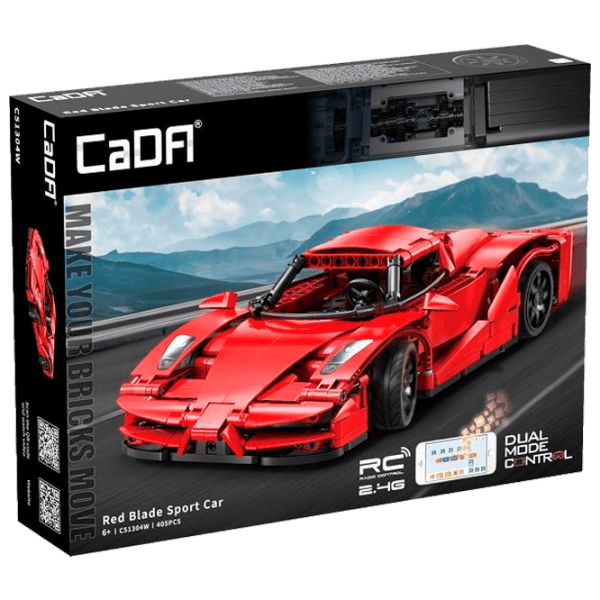 Конструктор с радиоуправлением CaDa Red Blade Автомобиль/ Красный photo 1