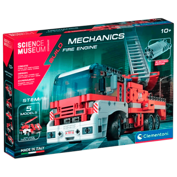 Constructor Clementoni Fire Engine Transport/ Red photo 1