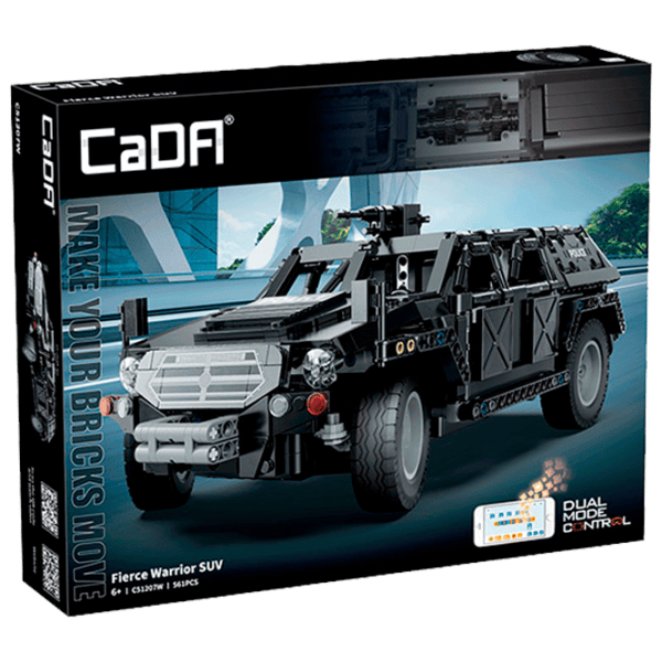 Конструктор с радиоуправлением CaDa Fierce Warrior SUV Транспорт/ Черный photo 1
