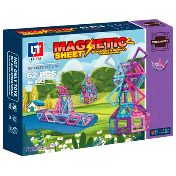 Конструктор Le Tai Magnetic Sheet Творческий/ Фиолетовый photo 1