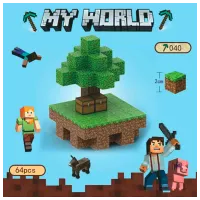 Constructor My World Magnetic Cube Building Sets Clasic/ Multicolor
