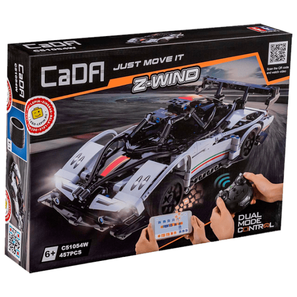 Конструктор с радиоуправлением CaDa Z-Wind Автомобиль/ Черный photo 1