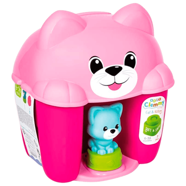 Constructor Clementoni Cat & Kitten Clasic/ Pink photo 1