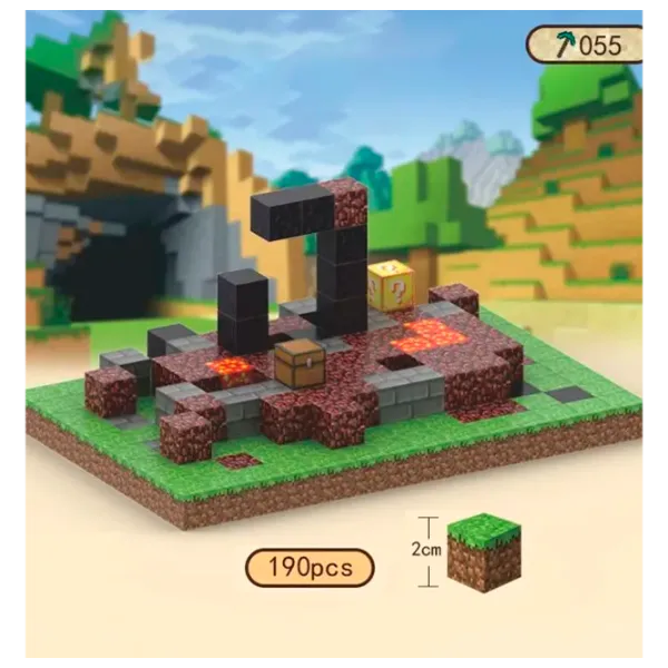 Constructor My World Magnetic Cube Building Sets Clasic/ Multicolor photo 1