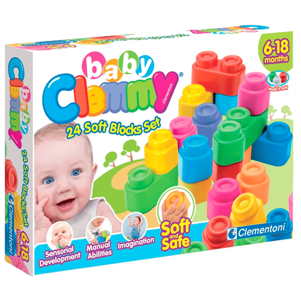 Constructor Clementoni Soft Blocks Set Creativ/ Multicolor photo 1