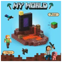Constructor My World Magnetic Cube Building Sets Clasic/ Multicolor