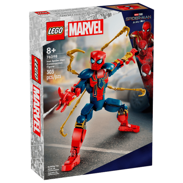 Constructor LEGO Iron Spider-Man Personaj de film/ Blue photo 1