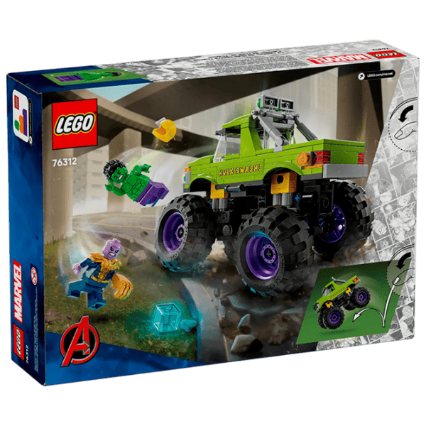 Конструктор LEGO The Hulk Truck vs. Thanos Классический/ Зеленый photo 1