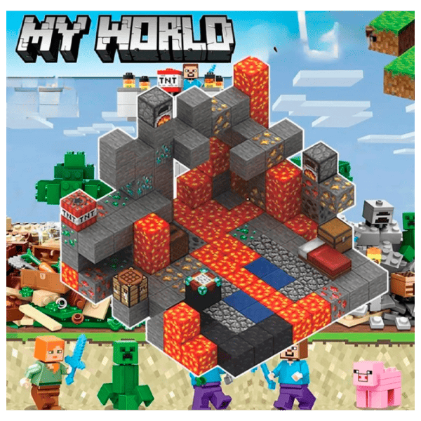Constructor My World Magnetic Cube Building Sets Clasic/ Multicolor photo 1